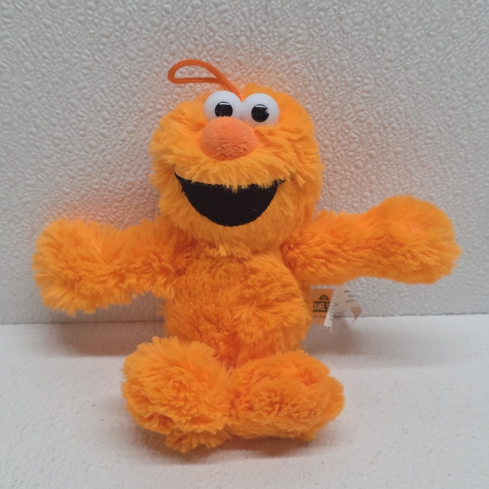 Sesame Street Workshop Orange Elmo Monster Plush 8" Good Stuff 2017